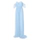 thumbnail image 4 of Txlixc Vestido de encaje de mujer embarazada de manga corta Txlixc moda, 4 of 9