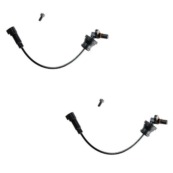 2X Rear Driver Passenger Side ABS Wheel Speed Sensor Compatible with Chevrolet Equinox 10-17 GMC Terrain 10-17 23348259 25913456 ALS2234