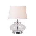thumbnail image 1 of Kenroy Home 32318CLR Lampe de Table Alamos&44; Verre Clair & Chrome, 1 of 1