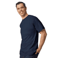thumbnail image 4 of Gildan Men's Big & Tall T Shirt Single Value Navy Pack, No Boundaries Ultra Cotton Short Sleeves Tee, Size LT, 4 of 5