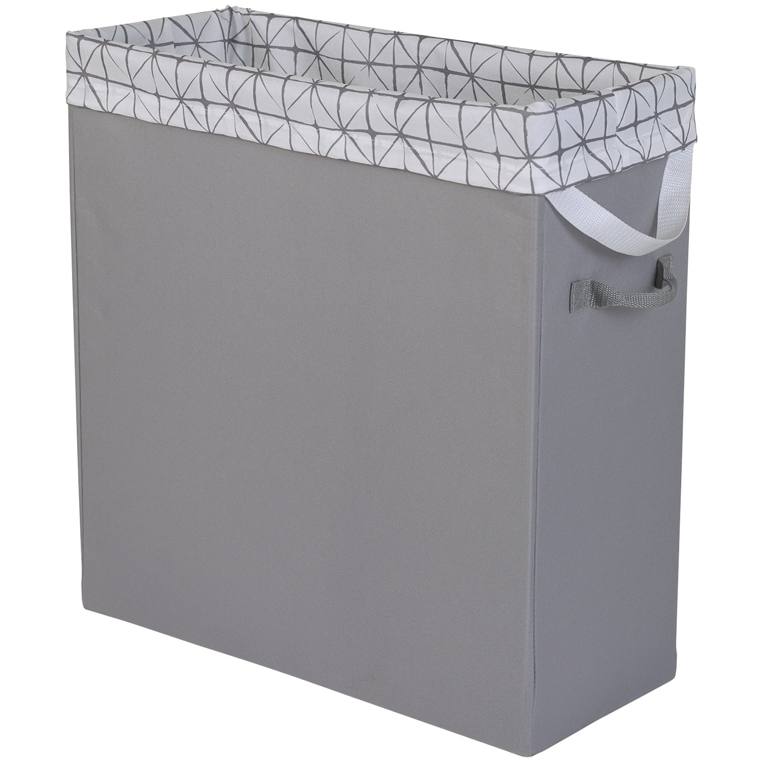 NeatFreak 05446 MIX129006 Slim SpaceSaving Fabric Laundry Hamper with EVERFRESH Odor Control
