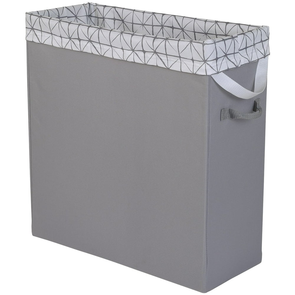 NeatFreak 05446 MIX129006 Slim SpaceSaving Fabric Laundry Hamper with