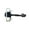 Black-Front Left or Right, variant on 1pc Door Check Strap Hinge Limiter Front Rear For Toyota LAND CRUISER PRADO 2002 2003 2004 2005 2006 -2009 OE: 68610-60100