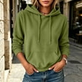 thumbnail image 4 of Mifsaly Womens Oversized Hoodies Long Sleeve Cozy Pullover Tops with Pocket Fashion Loose Fit Comfortable Warm Causal Sweatshirts, 4 of 8
