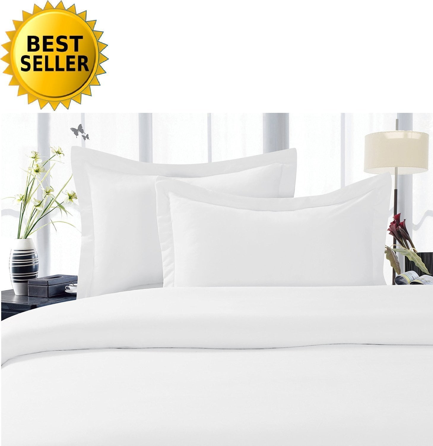 Elegant Comfort ® 1500 Thread Count Egyptian Quality Super Soft Wrinkle Free 4 pc Sheet Set