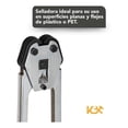 thumbnail image 3 of Flejadora Profesional Para Fleje Plastico Obi gris 13 A 19 Mm, 3 of 9