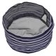 thumbnail image 1 of Blue White Stripe Chef Hat Breathable Unisex Kitchen Cap for Cooking Staff, 1 of 5