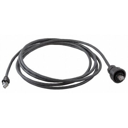UPC: 0662620855912 | Hubbell Premise Wiring Patch Cord Cat 6 High Impact Black 10ft. HI610AE