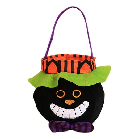 

VerPetridure Halloween Candy Bags Canvas Tote Bags Shopping Bags Pumpkin Bags Pumpkin Candy Bags Halloween Kids Doll Candy Sweet Jar Box Children Storage Cans Party House Decor