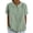 Green 1, variant on Short Sleeve Tops for Women Collared Cute Print Casual Summer T-Shirts Baggy Vacation Clothes