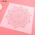 thumbnail image 3 of Eigraketly Creativity With Mandala Stencils - Hecho de materiales A3 Poster Print Posters Pintura DIY Incluyendo Kits y herramientas para tallar 1-30*30cm, 3 of 6