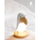 thumbnail image 5 of Luz nocturna LED blanca con forma de pájaro para dormitorio, luz ambiental ajustable, recargable, 5 of 5