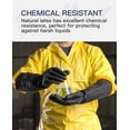 thumbnail image 4 of Guantes químicos PACIFIC PPE de látex de alta resistencia, 18 cm, 4 of 8