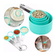 thumbnail image 2 of Juego De Taza Cuchara Y Medidora De Reposteria Cocina 8pcs Color Verde, 2 of 5