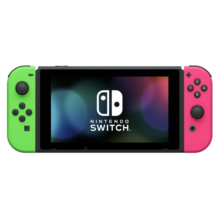 Nintendo Switch Hardware with Splatoon 2 + Neon Green/Neon Pink