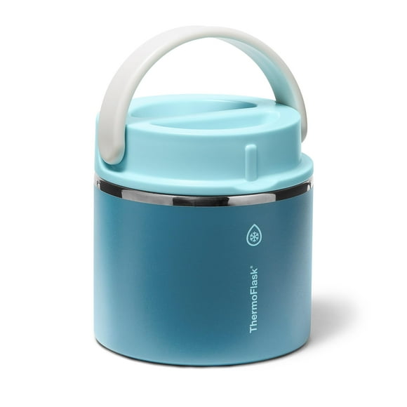 Termotermo para tarros de comida, 590 ml, doble pared, con aislamiento oceánico