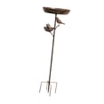 thumbnail image 2 of Baño de Pájaros de Metal, Comedero para Pájaros, Estación de Alimentación con Base de 5 Puntas, Cuenco Decorativo para Pájaros para Patio Y Césped, Co con decoración de 3 pájaros, 2 of 8