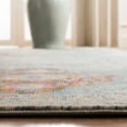 thumbnail image 4 of SAFAVIEH Luxor Harry Abstract Floral Area Rug, Ivory/Turquoise, 5'3" x 7'7", 4 of 5