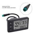 thumbnail image 3 of S866 Electric Bike LCD Display Meter 24V 36V 48V Electric Bicycle Control Panel with Waterproof Plug, 3 of 5