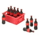 thumbnail image 2 of 1:12 Mini Botella de Soda Miniatura Botellas de Bebida Falsas con Cesta de Almacenamiento Simulación Bebida Adorno Modelo Hogar Cocina Decoración Juguete Rojo YUNYI BRAND Deportes, 2 of 8