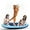 40in, variant on Fidofaves Splash Pad for Dogs, 40/60/68 in Foldable Splash Pad, Umbrella Inflatable Pool with Waterfall Shower, Summer Sprinkler Toy for Baby Toddler Boys Girls Pet (40in)