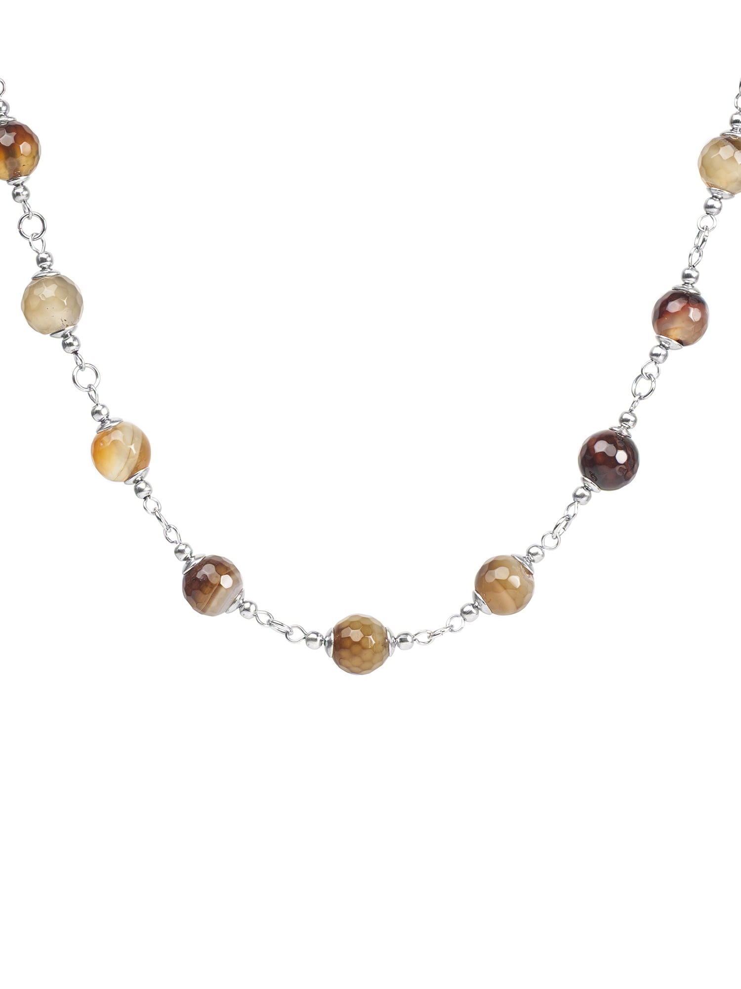 Details about   Genuine Agate Pendant Necklace 