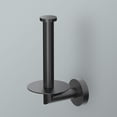 thumbnail image 2 of Gatco 4638MX Glam Toilet Paper Holder w/ Storage, Matte Black, 2 of 4