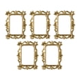 thumbnail image 3 of opvise 5Pcs/Pack Nail Decor Vintage Hollow-carved Design Alloy 3D Nail Manicure Craft Ornaments 4, 3 of 8