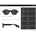 thumbnail image 2 of Retro Small Sunglasses For Women Men Sun Glasses Shades UV400 Eyeglasses， Sunglasses 10003, 2 of 8