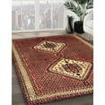 thumbnail image 3 of Ahgly Company Machine Washable Indoor Rectangle Traditional Bronze Brown Area Rugs, 2' x 4', 3 of 7