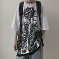 thumbnail image 4 of Playeras De Compresión Para Hombre, Conjunto De Dos Piezas De Camiseta Y Pantalones Cortos De Manga Corta Con Estampado Completo Para Hombre, Camisa Estampada Y Pantalón Corto., 4 of 7