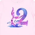 thumbnail image 4 of Inktastic 2nd Birthday Mermaid Tail Boys or Girls Baby T-Shirt, 4 of 5