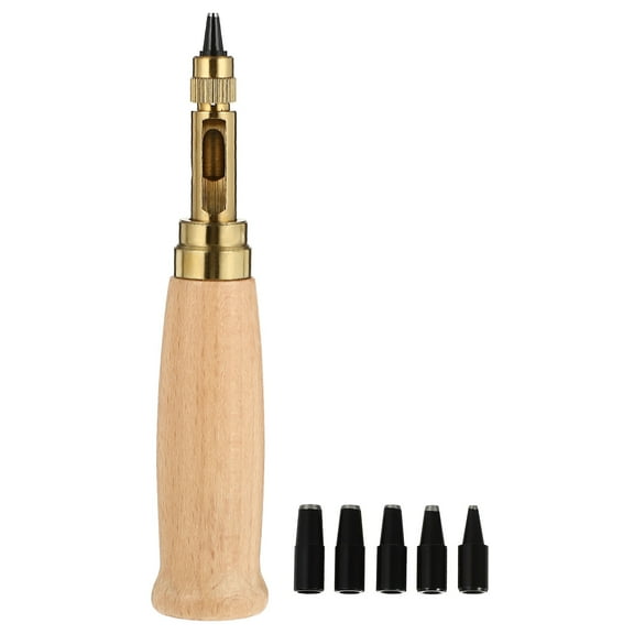 CTIRCHIU Hole Punch Kit Leather Puncher Assorted Color 1 Set for Handbags