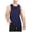 Navy, variant on Afdoent Mens Casual Tank Tops Male Summer Breathable Thin Strap Solid Color Sports Loose Vest Streetwear