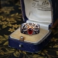 thumbnail image 2 of Bague en Forme d'Animal Rétro Verte Bague de Roue Élégante pour Femmes Filles Taille 6 13 Meilleur Cadeau pour une Personne Aimée, 2 of 8