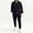 Set-A146Black, variant on Gamivast Mens Casual Corduroy Set Long Sleeve Button Down Shirt and Pants Outfit Vintage Streetwear Soft Ribbed Texture Suit for Daily Travel Attire