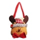 thumbnail image 2 of Bolsa de regalo navideña con asa | Bolsa de poliéster roja | Diseño de muñeco de nieve, Papá Noel y ciervo | Bolsa resistente y antiarrugas para dulces y regalos, ideal para fiestas, decoraciones y, 2 of 6