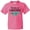 Neon Pink, variant on Inktastic I'd Rather Be Gardening Blue Flowers Youth T-Shirt