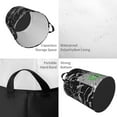 thumbnail image 4 of Lucky Rich Dollar Money Laundry Basket Organizer Collapsible -Dirty Clothes Hamper for Bathroom Kids Girls Boys Laundry Hamper Sketch Dollar, 4 of 8