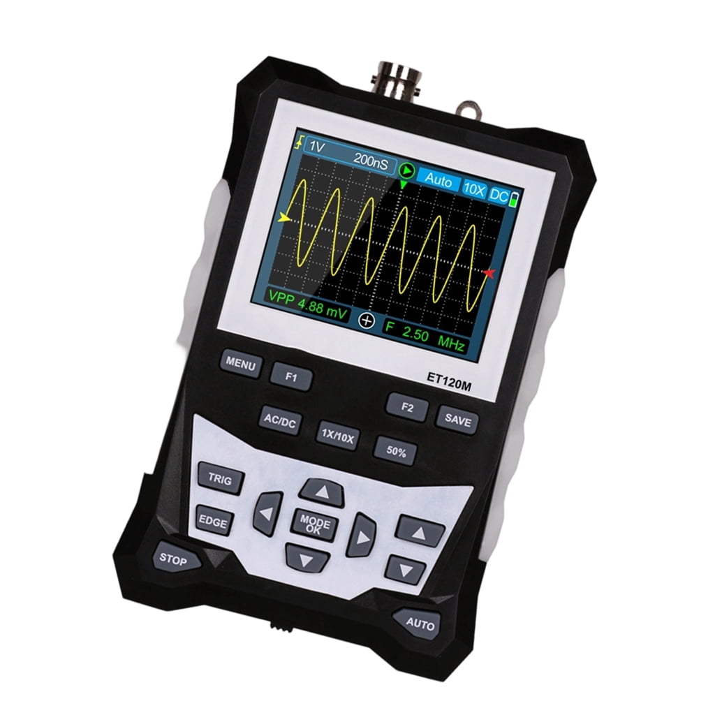 Handheld Oscilloscope With 320x240 Display 500Msps Sample Rate Ideal For Field Repairs With Rechargeable Battery