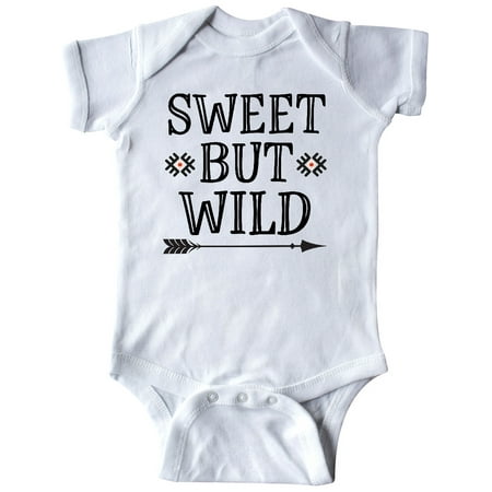

Inktastic Girls Sweet but Wild Tribal Gift Baby Girl Bodysuit