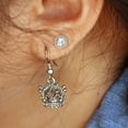 thumbnail image 2 of CHOK 50pcs Clear Disc Pads Plastic Discs For Earring Earring Backs For Droopy Ears, 2 of 6