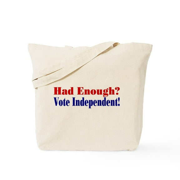 CafePress - Vote Independent Tote Bag - Unisex Canvas Tote Bag, Beige, 1-Piece