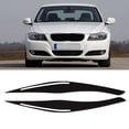 thumbnail image 4 of Headlight Eyebrow Trim, Wear Resistant 1 Pair Headlamp Eyelid Cover Reliable  for Car, 4 of 7