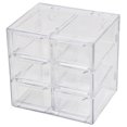 thumbnail image 2 of MesaSe Transparent Jewelry Storage Box Drawer-Type Desktop Storage Box Organizer for Organizing Bead Tool Sewing, 2 of 7