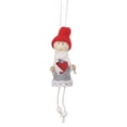 thumbnail image 2 of 1 Pieza Muñeca Colgante Decoración Navideña Adorno Suministro De Envoltorio preestablecer De UNA Yuyangstore Muñeca colgante de navidad, 2 of 8