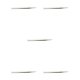 thumbnail image 2 of Vogacara Pinzas para pestañas, pinzas para cejas de punta recta antiestática de acero inoxidable, suministros para pestañas resistentes al Type2 NO2, 2 of 6