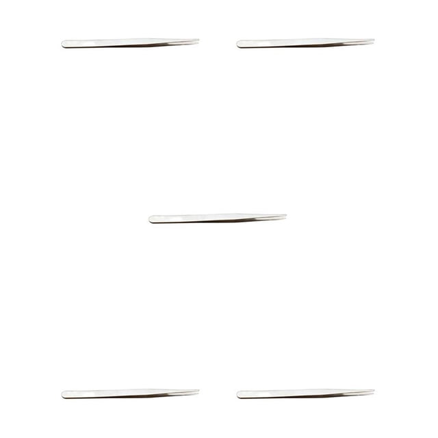 Qarigey Pinzas para pestañas, pinzas para cejas de alta precisión, suministros para pestañas para el salón del hogar Type5 NO5