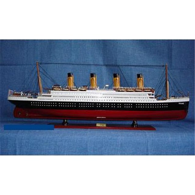 Old Modern Handicrafts C013 Titanic Bateau Modèle Peint S