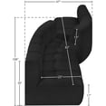thumbnail image 3 of Meridian Furniture Arc Black Boucle Fabric Modular Sectional, 3 of 8